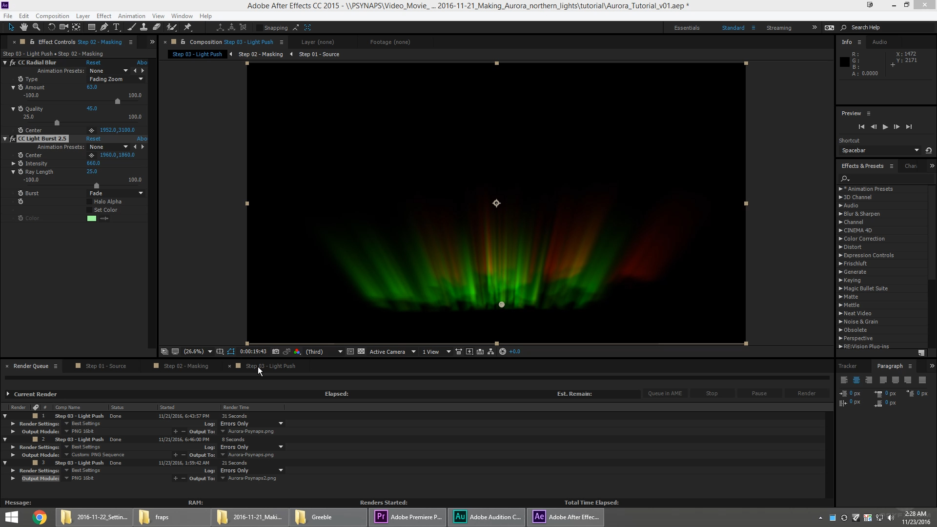 Create an Aurora (Northern Lights) in After Effects (Download Project)
