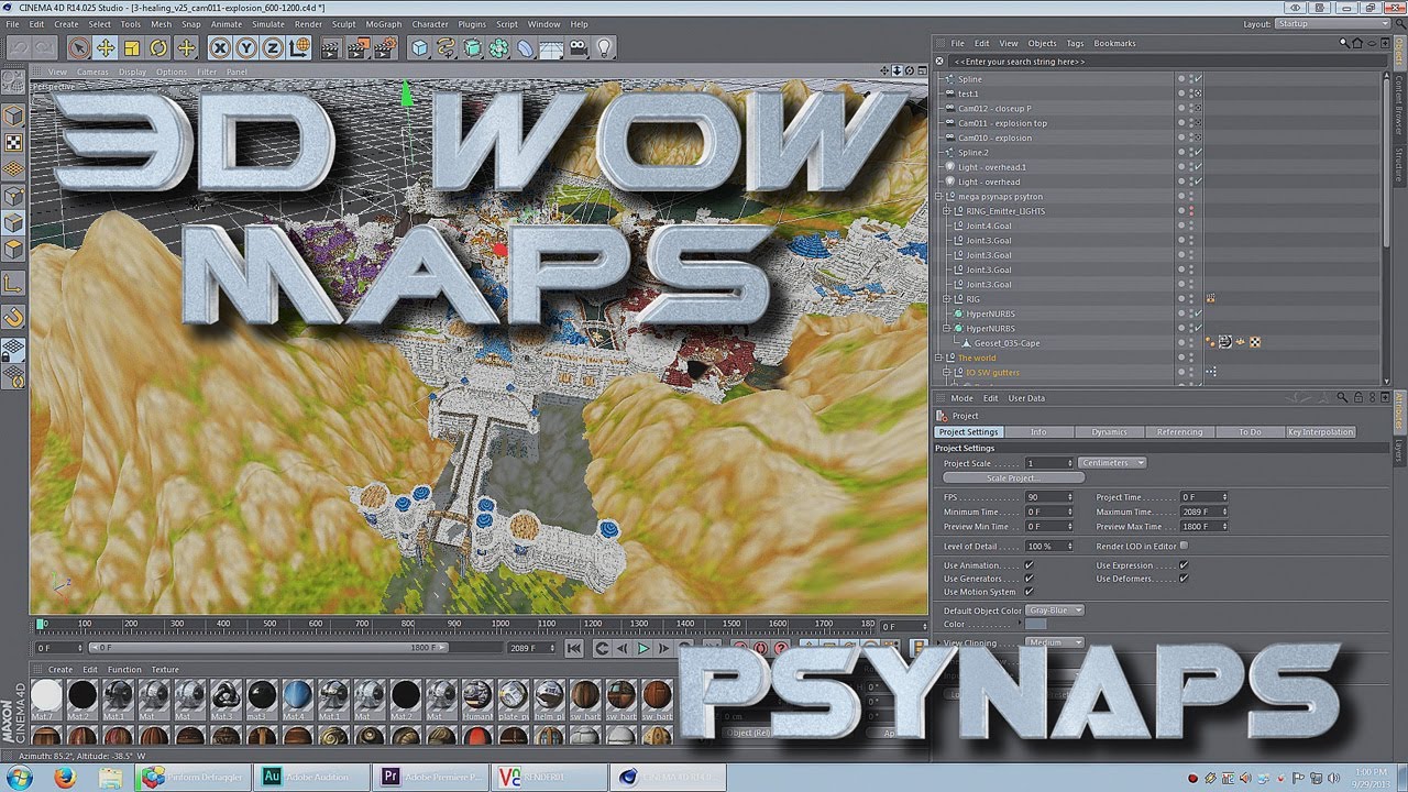 Export 3D WoW Maps to C4D with Machinima Studio (Episode 01 Tutorial Series)