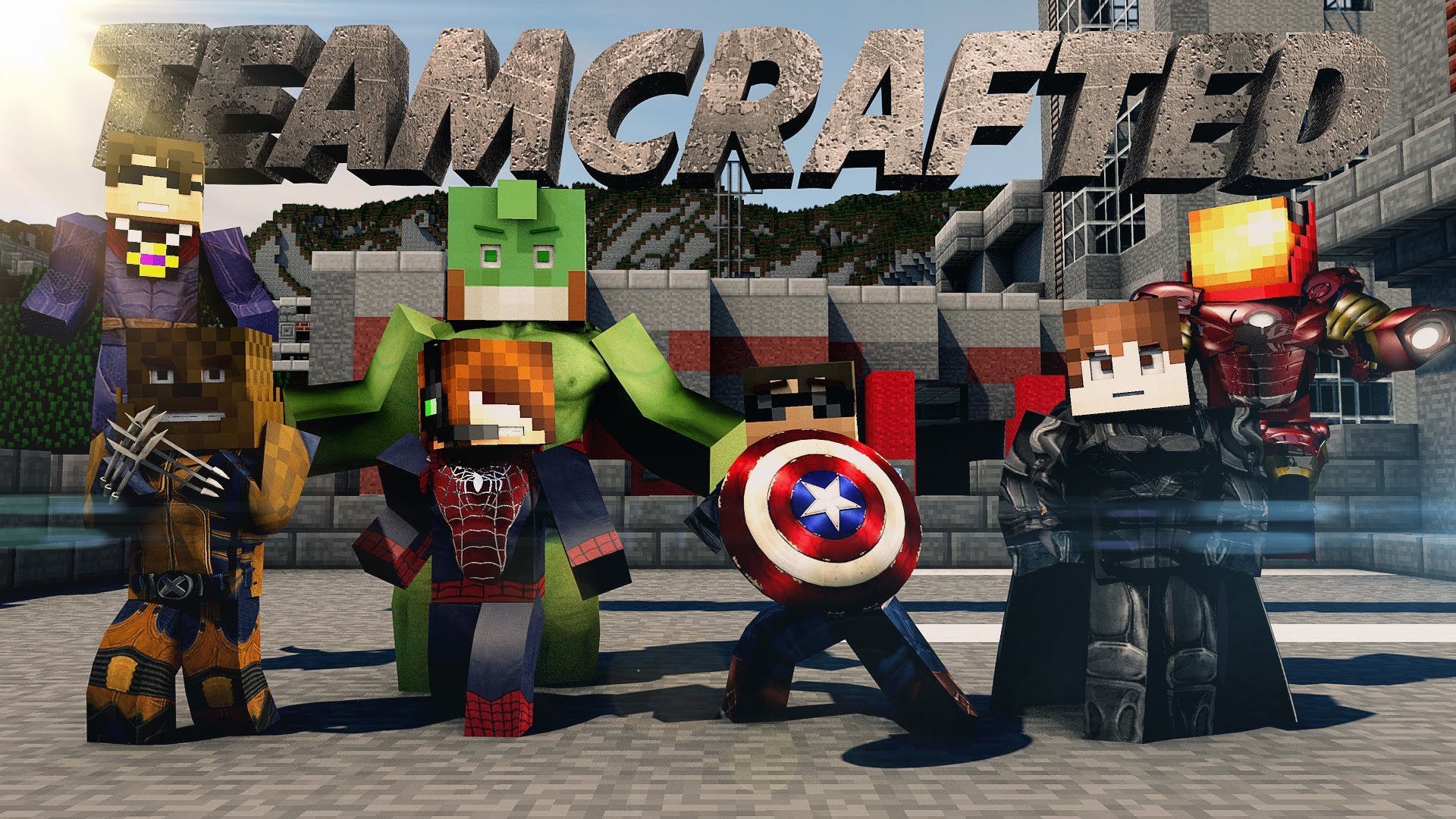 TeamCrafted Superheroes Intro by Psynaps