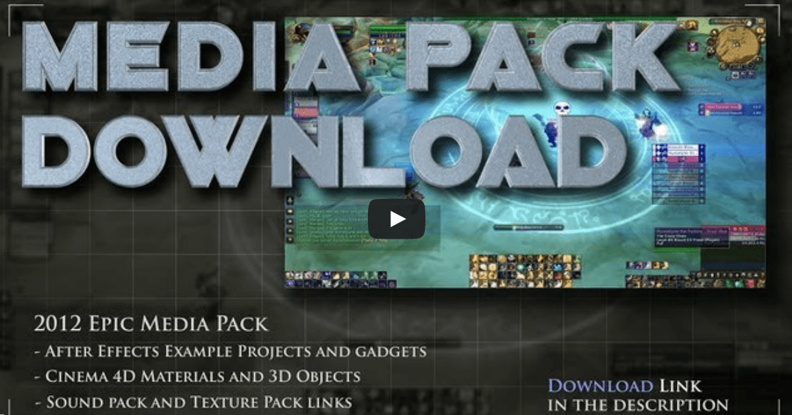 Epic Media Pack 2012 – DOWNLOAD – Members (DL link)