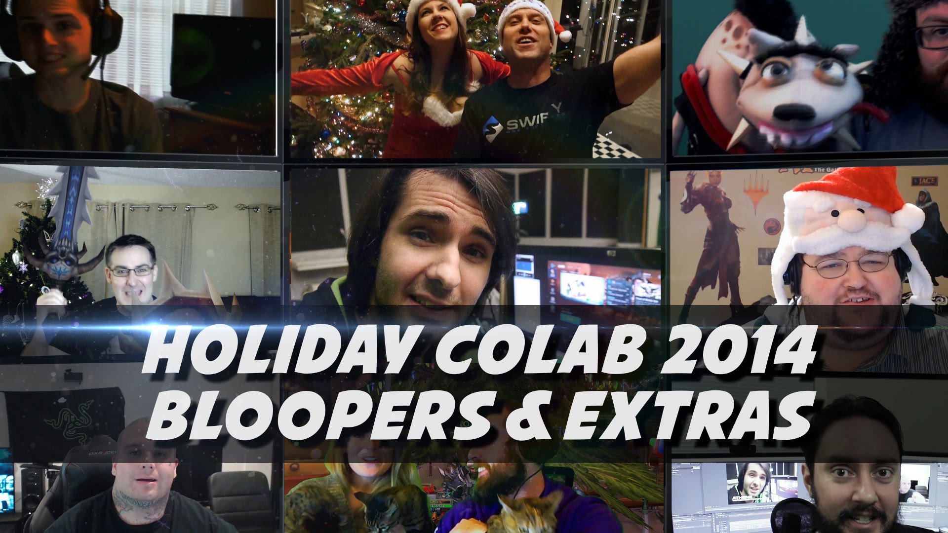 Bloopers & Extras: Holiday Colab Vid 2014