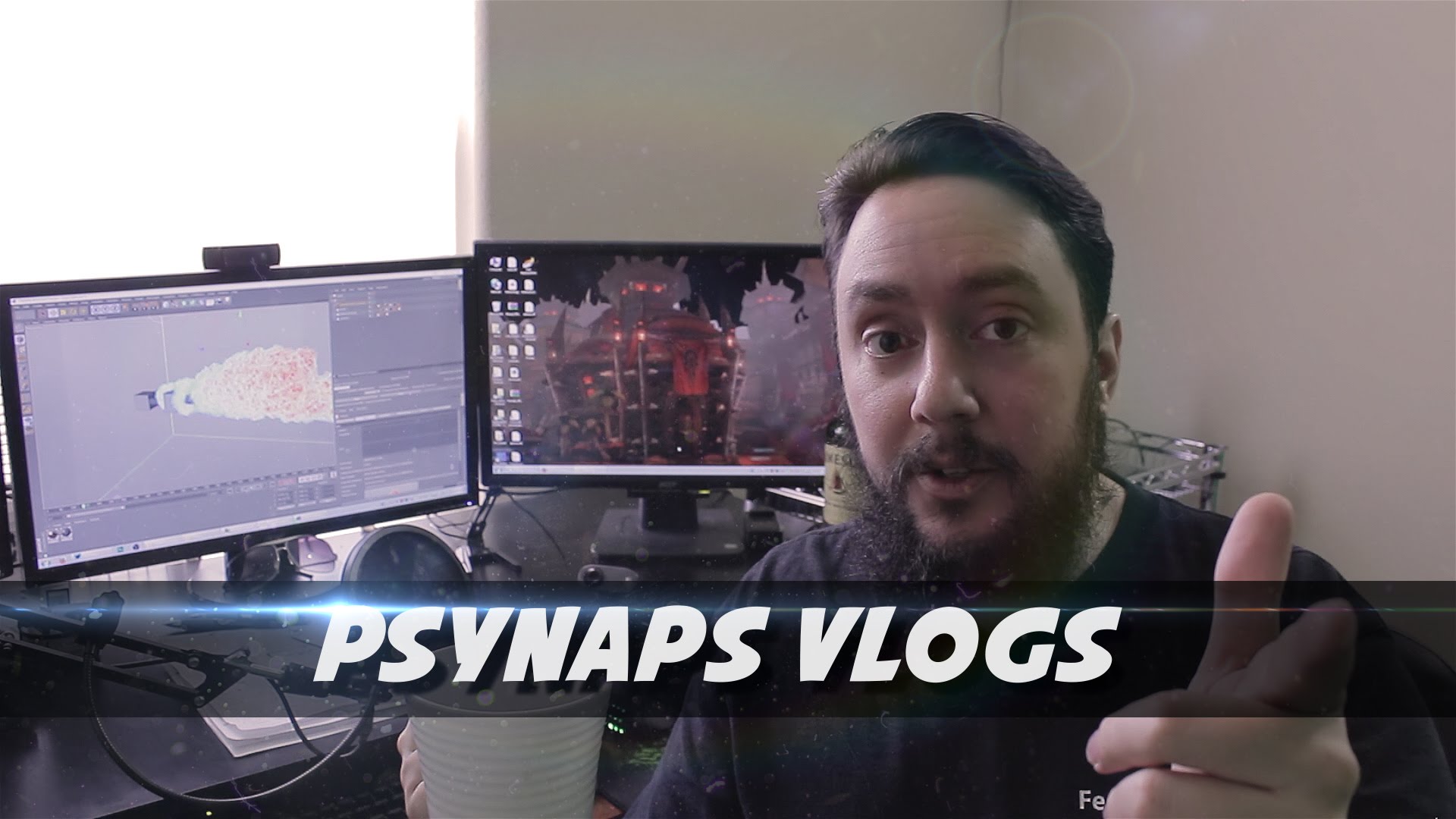 Psynaps Vlog – Full Time Streamer, humping stuff, seeking sponsors, Intro Shop and giveaway and more