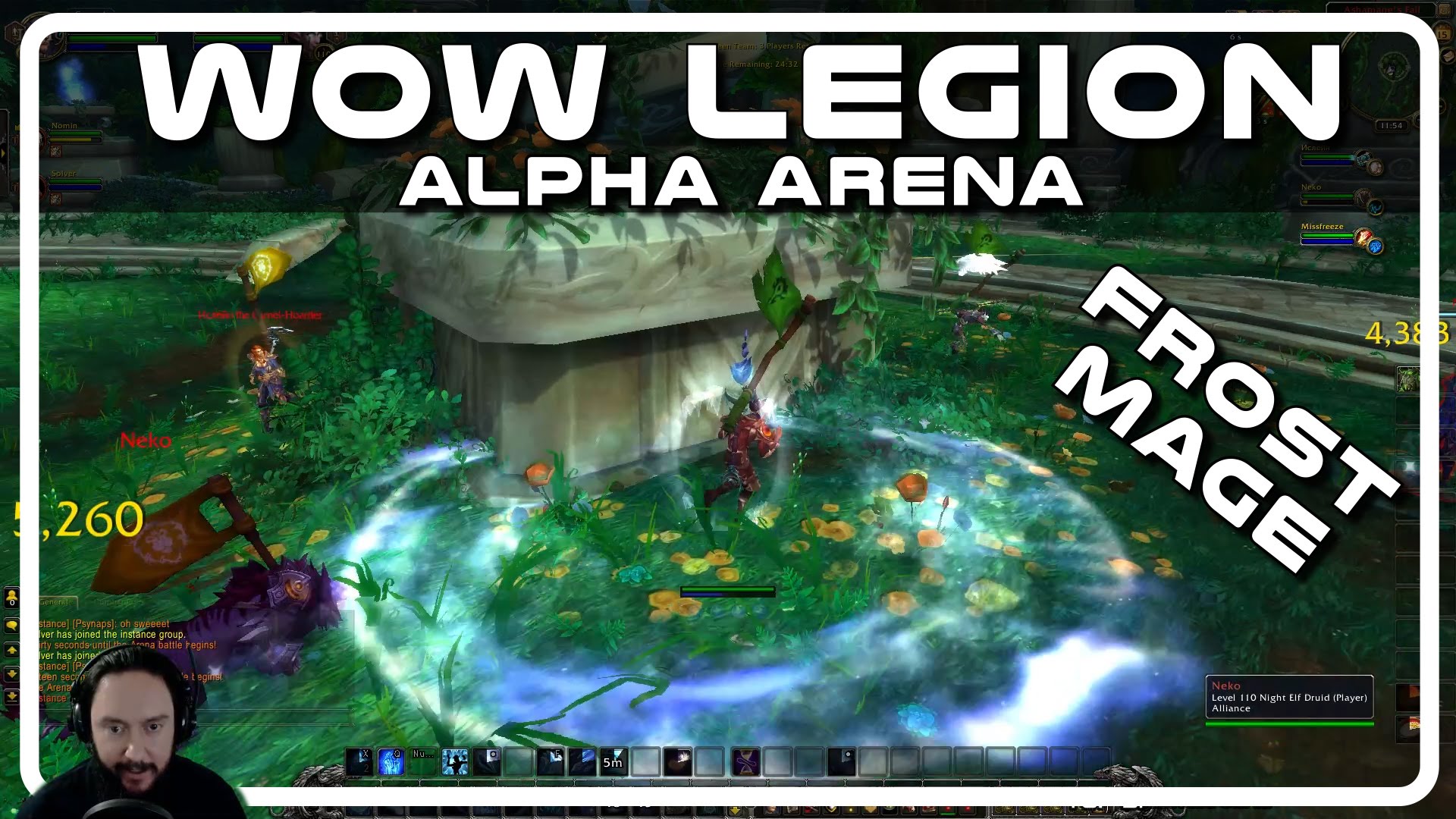 WoW Legion Alpha PvP – Frost Mage Arena with Psynaps and Pshero Rogue Part 02 (PvP Gameplay)