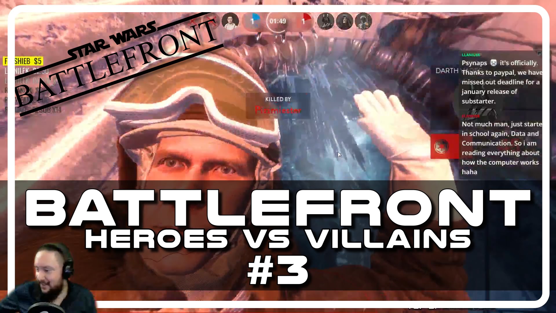 Star Wars Battlefront Heroes vs Villains with Psynaps #3 (Gameplay Funny Moments)