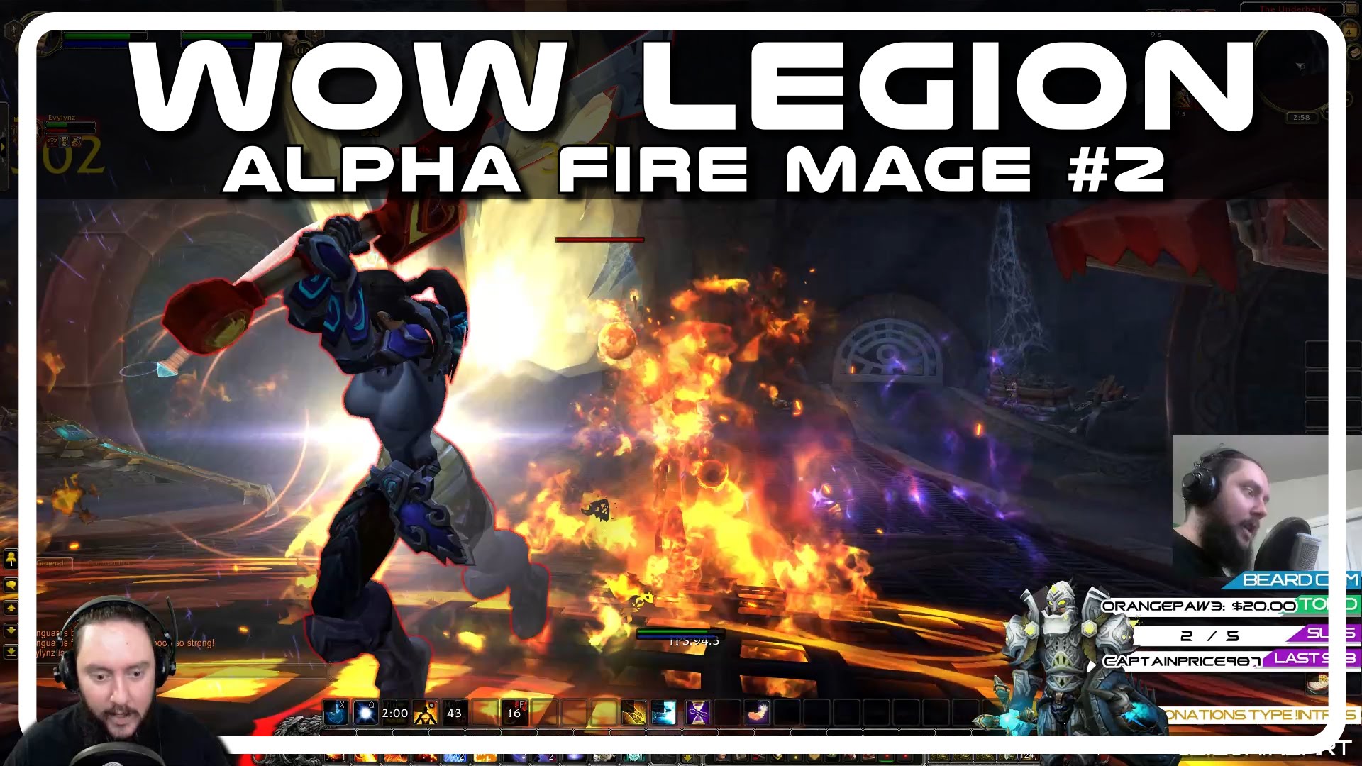 WoW Legion Alpha PvP – Fire Mage #2 with Psynaps (PvP Gameplay)
