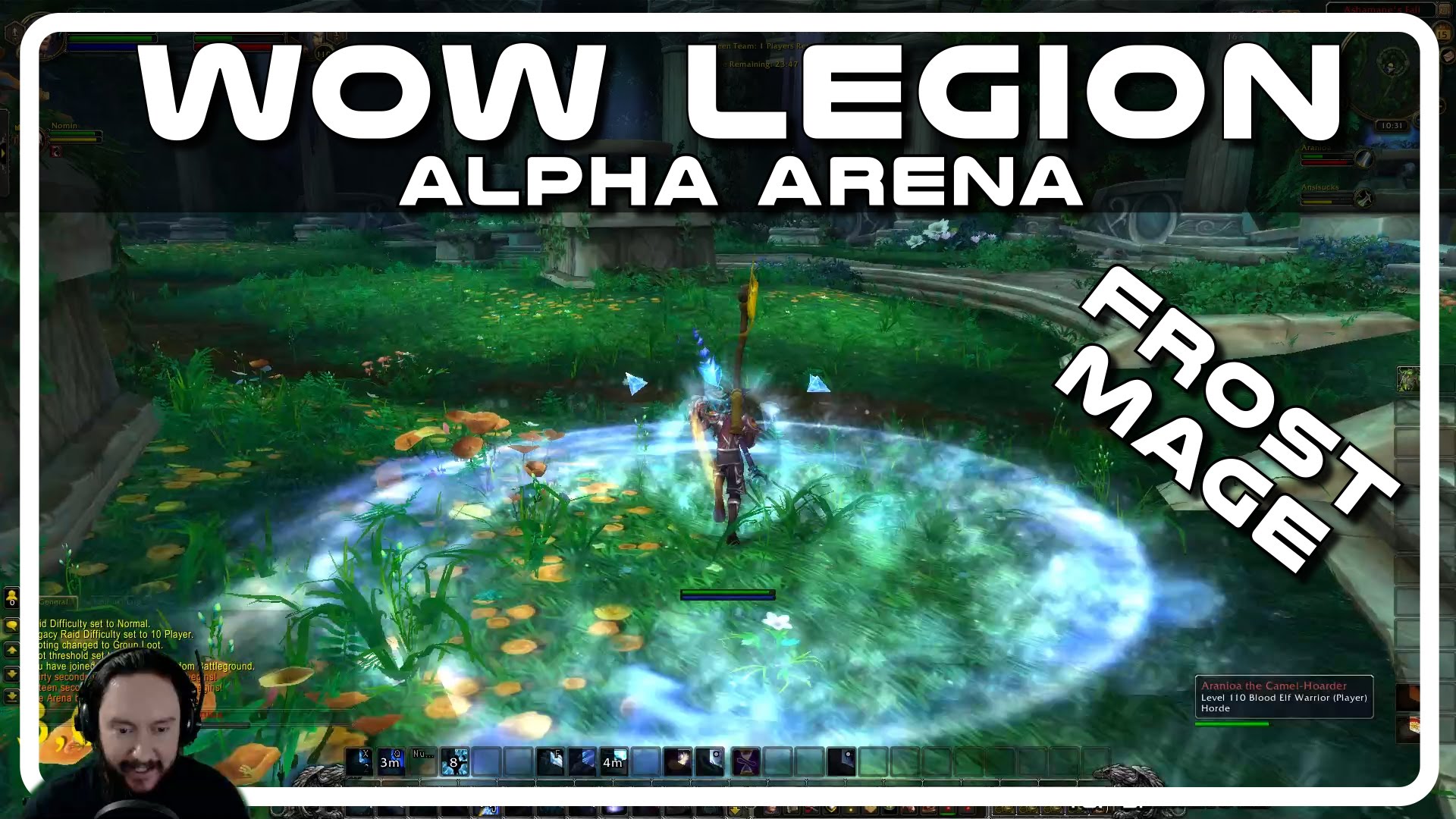 WoW Legion Alpha PvP – Frost Mage Arena with Psynaps and Pshero Rogue Part 01 (PvP Gameplay)
