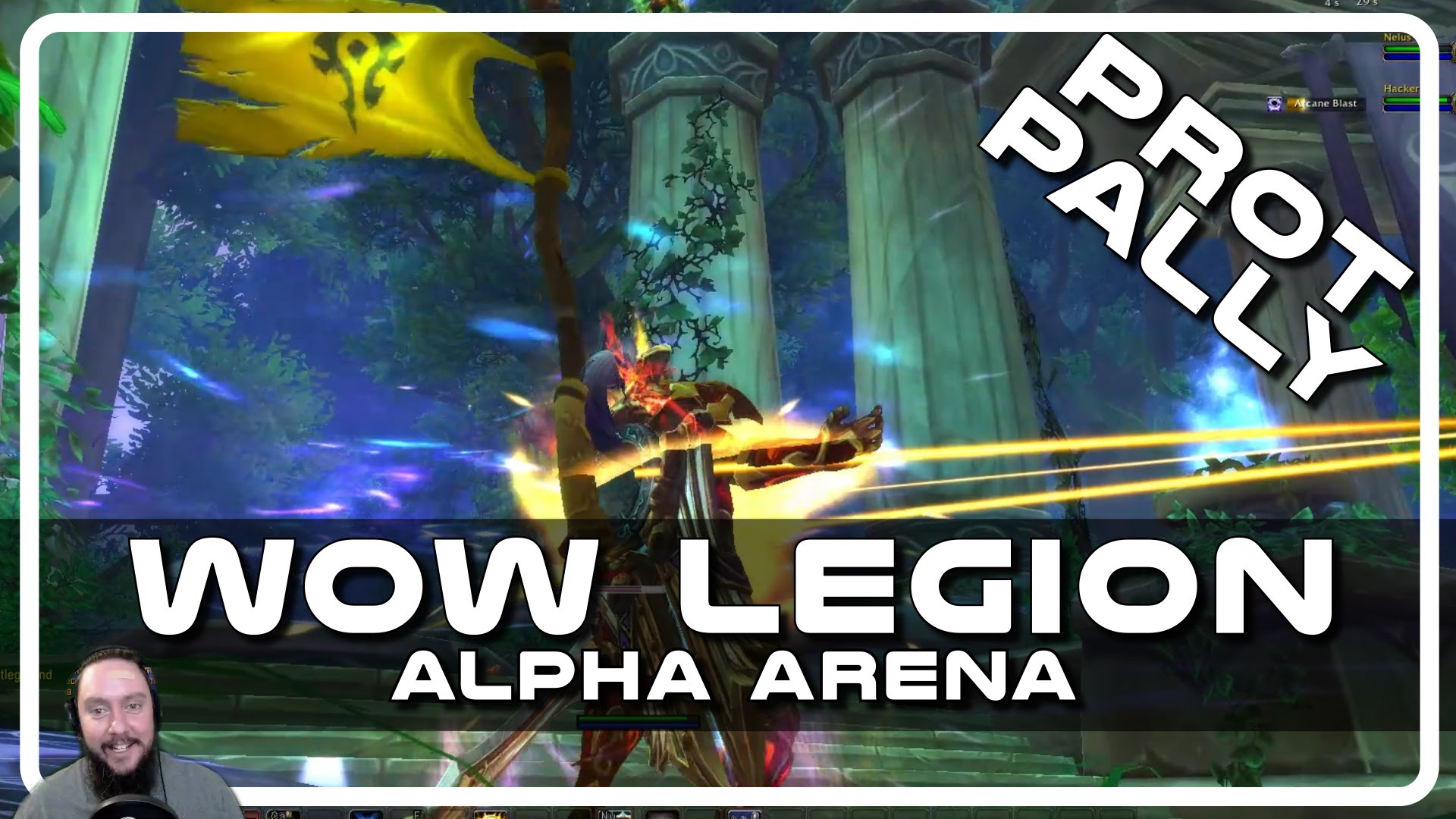 WoW Legion Alpha PvP – Prot Paladin Arena with Psynaps & MufasaPrime Deathknight (PvP Gameplay)