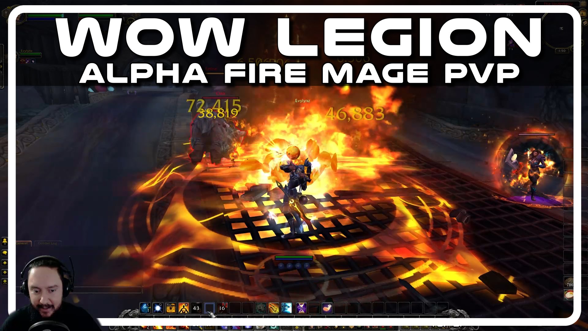 WoW Legion Alpha PvP – Fire Mage First Impressions with Psynaps (PvP Gameplay)
