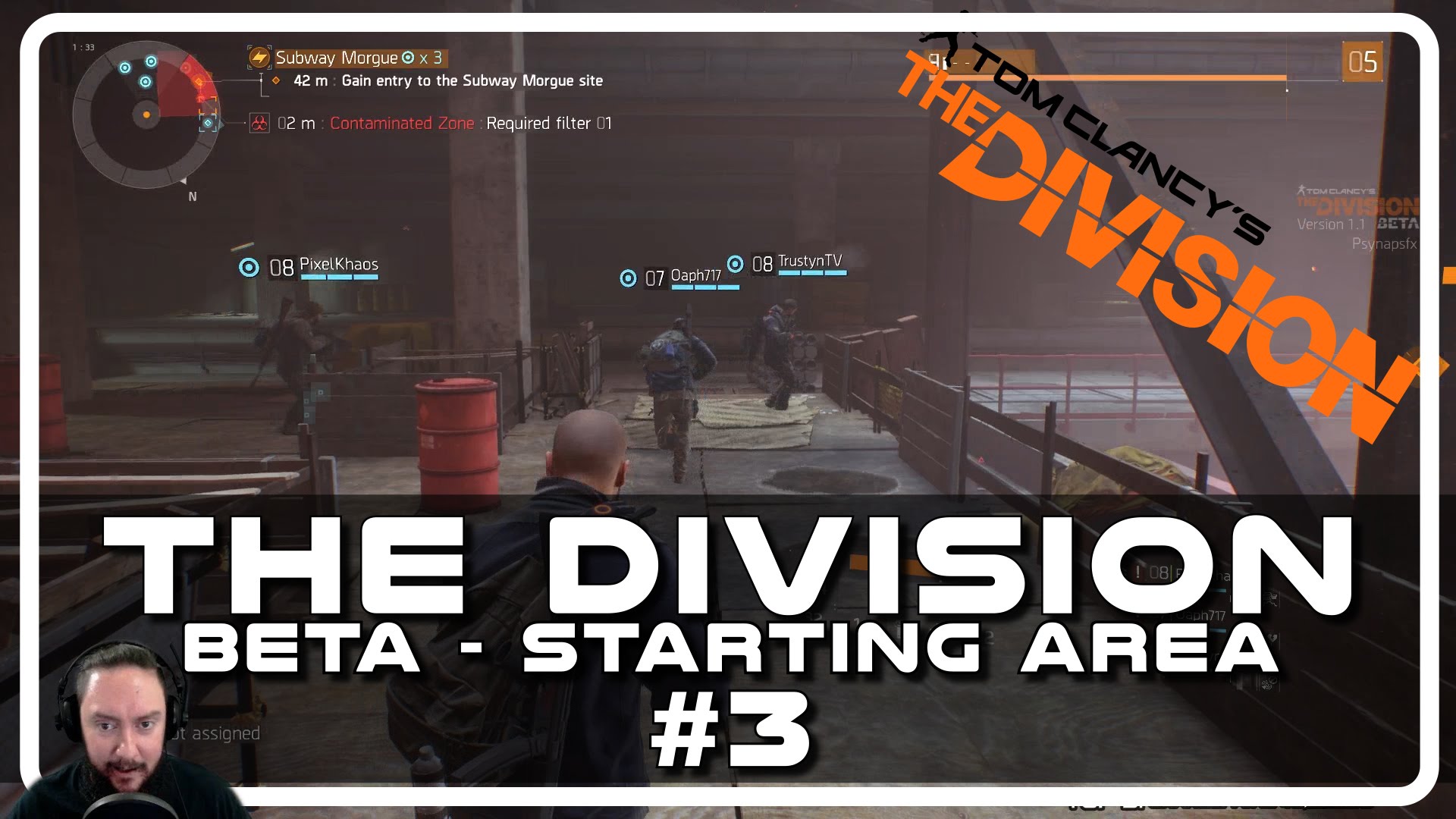 The Division Beta – Drunken Starting Area with Psynaps #03 (PC Gameplay Funny Moments)