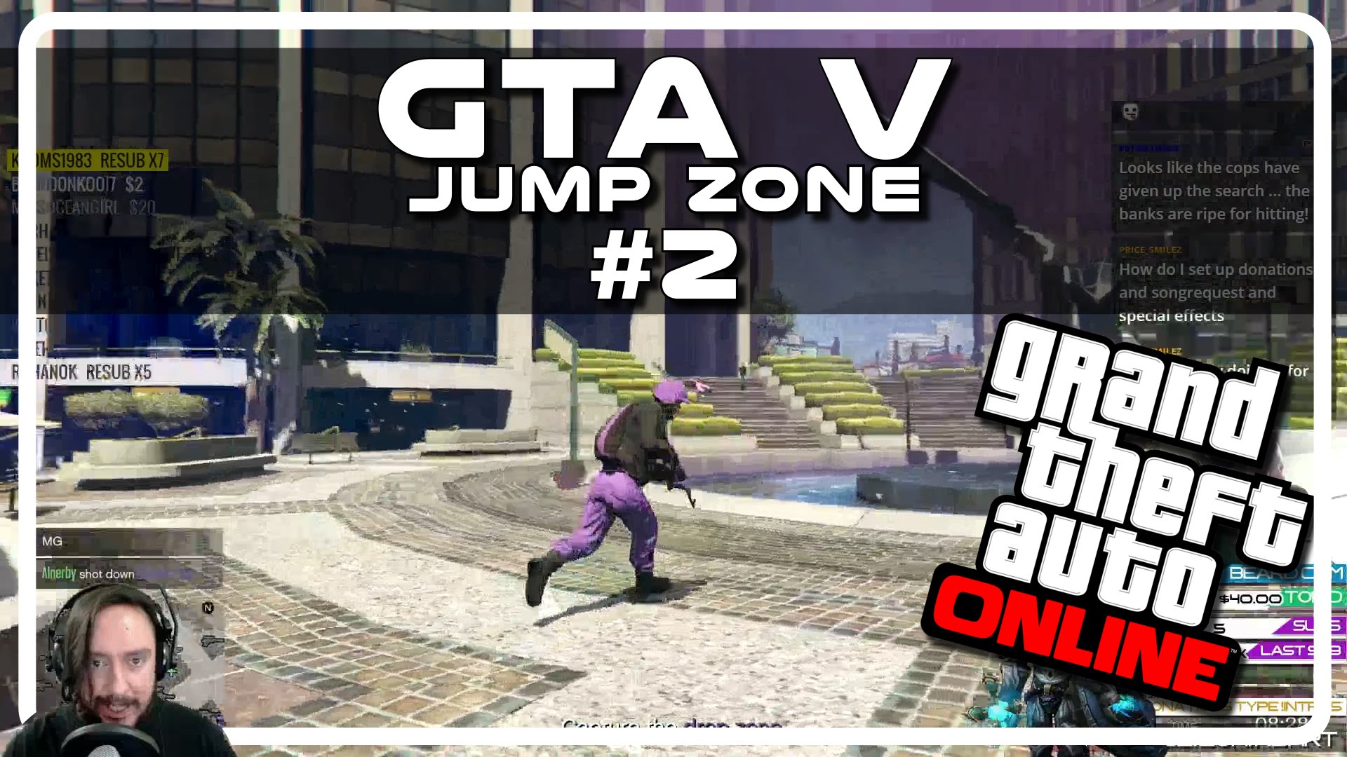 GTA V – Drop Zone w Psynaps #2 (Online PC Gameplay Funny Moments)
