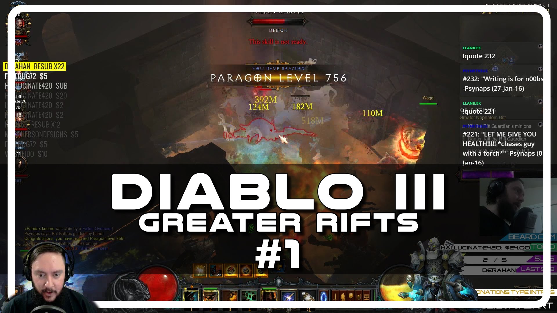 Diablo III Greater Rifts with Psynaps #01