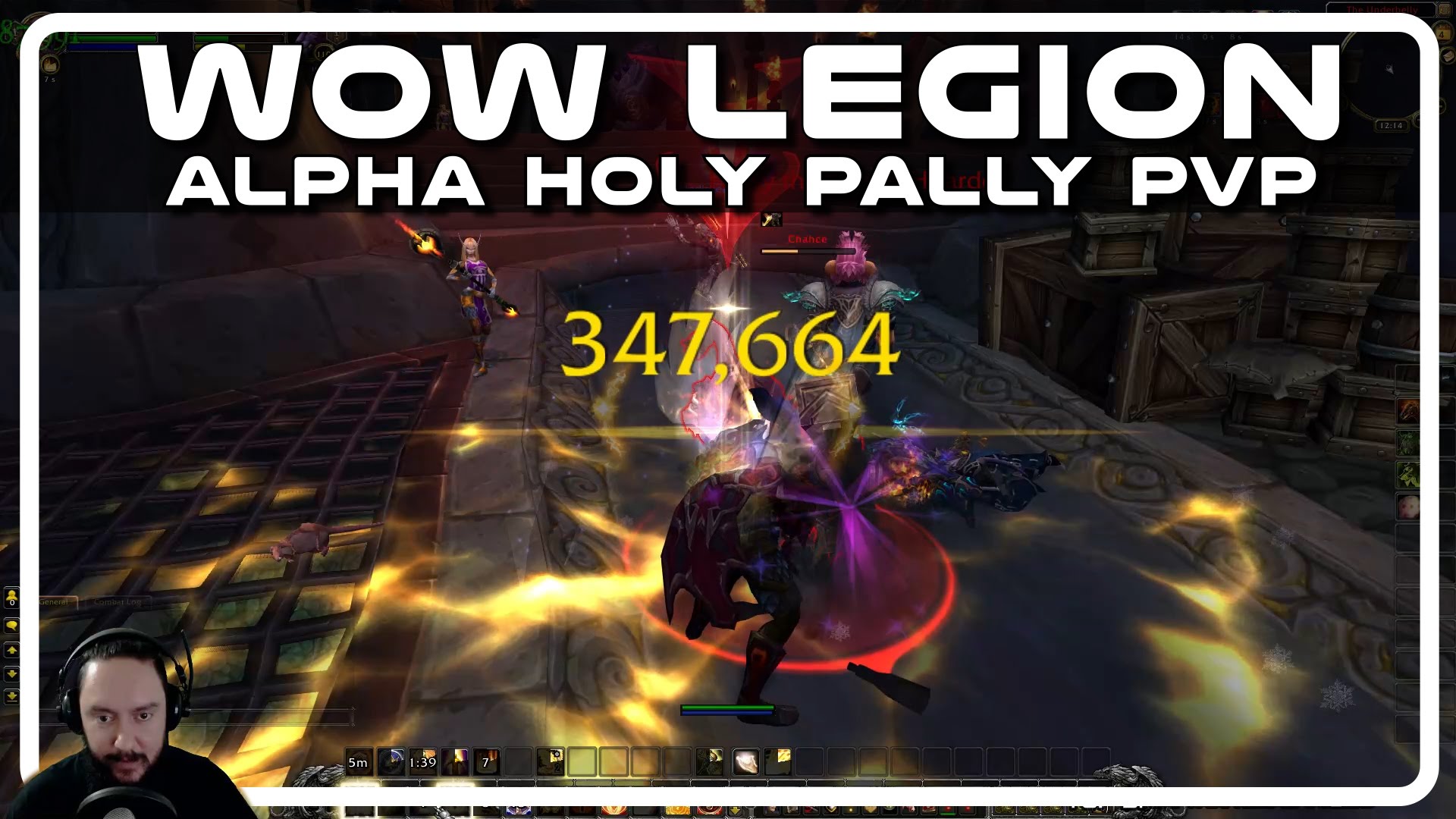 WoW Legion Alpha PvP – Holy Paladin Shockadin with Psynaps (PvP Gameplay)