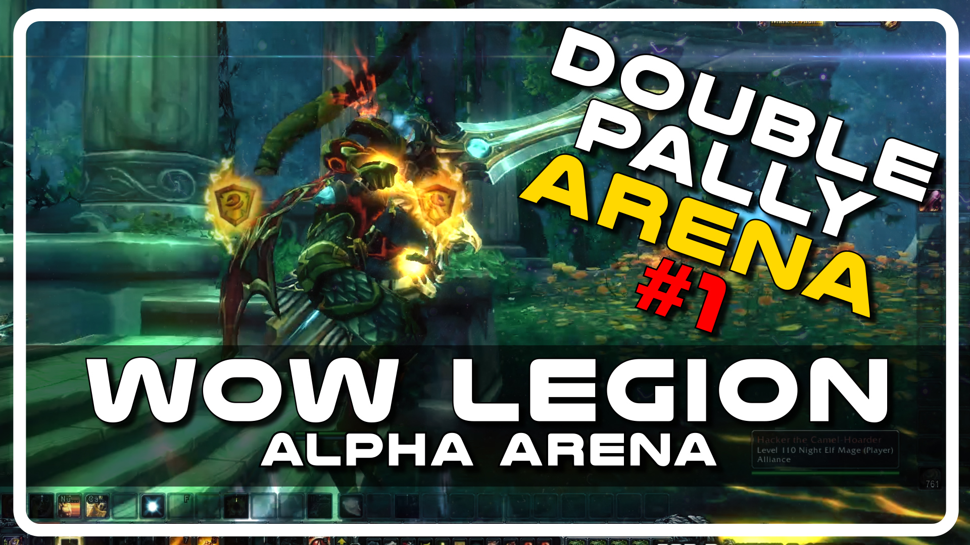 WoW Legion Alpha PvP – Double Paladin Arena with Psynaps and Savix (PvP Gameplay)