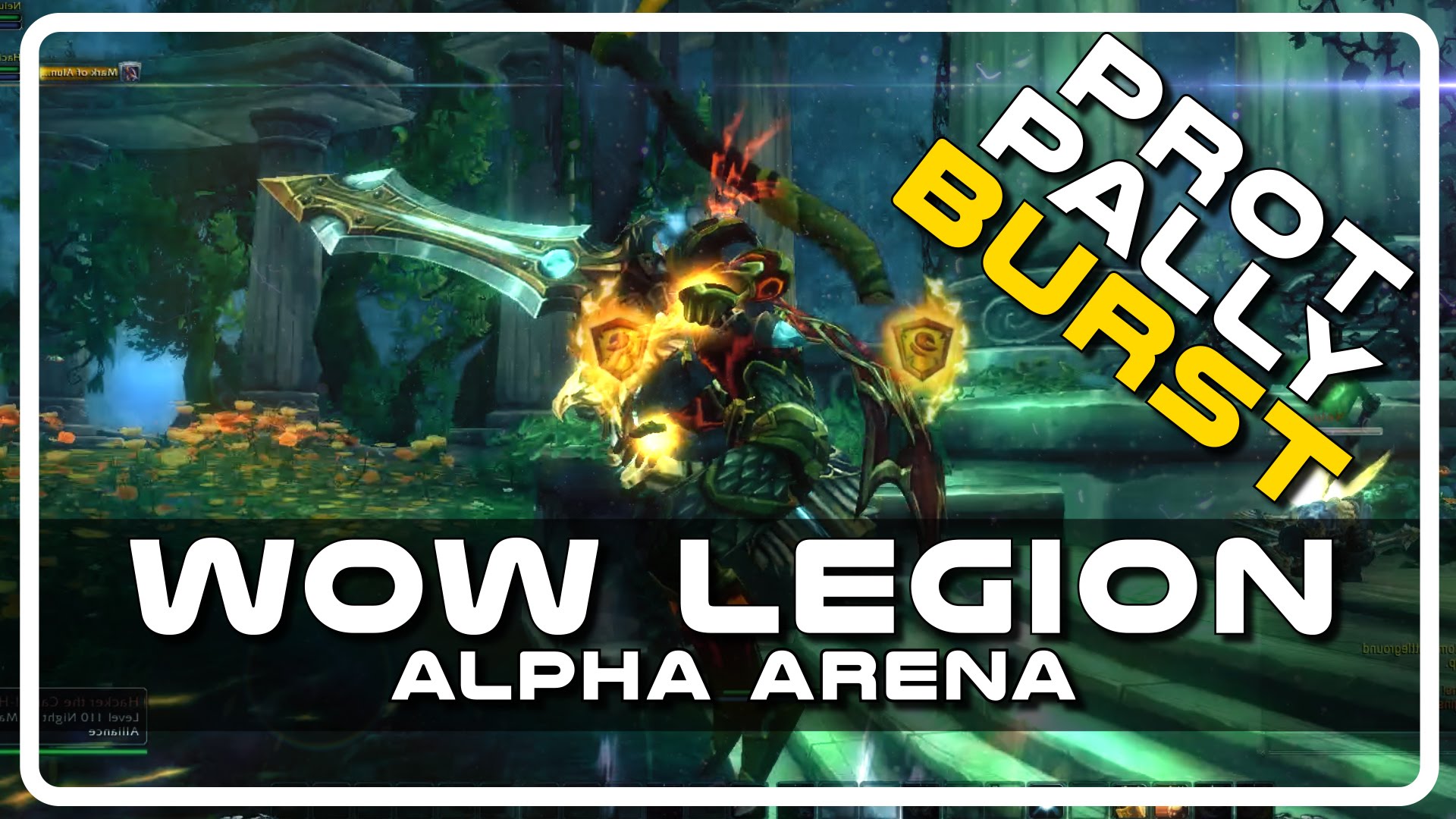 WoW Legion Alpha PvP – Prot Paladin DPS in Arena with Psynaps (PvP Gameplay)