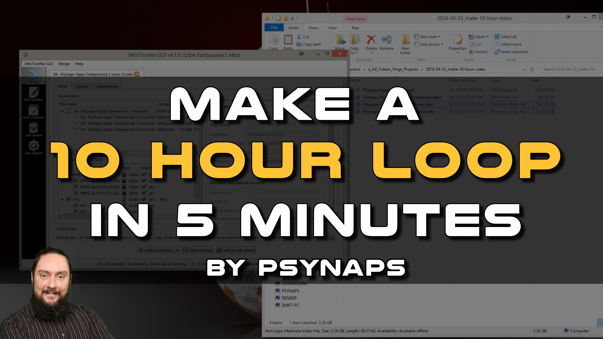 How to Make a 10 Hour Loop on YouTube by Psynaps