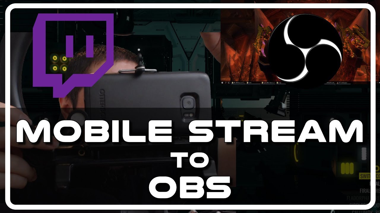 Mobile Stream on Twitch: Use your Phone as a Webcam Source in OBS (from anywhere)