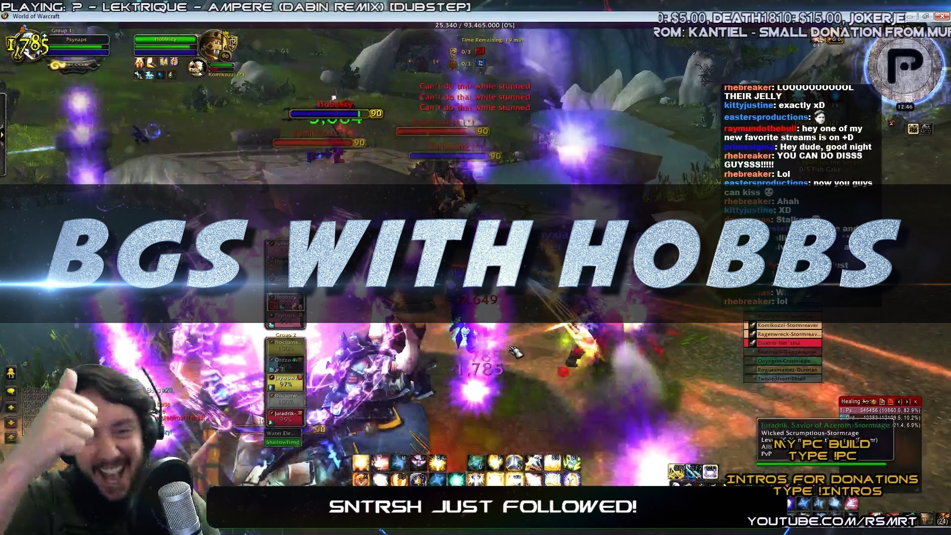 BGs with WowHobbs and Friends – Season 15 MoP