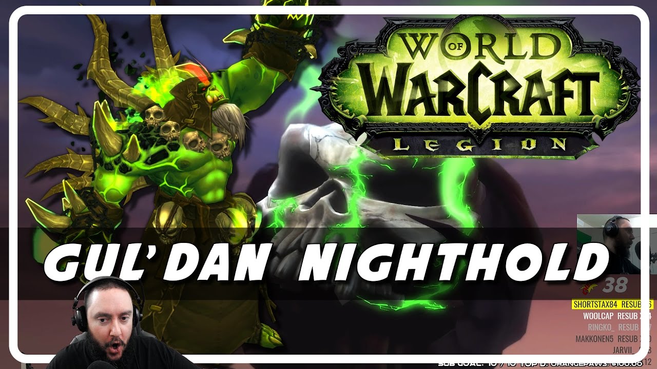 Gul’dan Nighthold – Boss Kill and Cinematic Ending (Psynaps)
